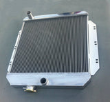 GPI 3 Row Aluminum Radiator & fan For 1960-1962  Chevy / GM Pickup Truck Manual 1960 1961 1962