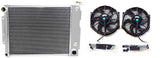 GPI Aluminum radiator +FANS for Chevy Camaro/Pontiac Firebird 350 396 Big Block V8 AT 1967-1969  1967 1968 1969