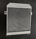 GPI  Aluminum Radiator & fan For Jaguar Mark 2 Daimler 2.5L V8; V8-250 saloon XK 1962-1967 AT 1962 1963 1964 1965 1966 1967