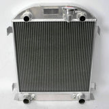 GPI  3 Row Aluminum Radiator For 1928 1929 Ford Model A w/Flathead Engine V8