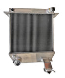 GPI 62MM Aluminum Radiator & Shroud & Fan For Morgan Plus Four / +4 2.1L 1964-1968 MT 1964 1965 1966  1967 1968