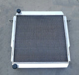 GPI  3 Row Aluminum Radiator& fan For 1984-1989 Toyota Land Cruiser BJ70/BJ71/BJ73/BJ74/BJ75  1984 1985 1986 1987 1988 1989