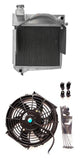 GPI Aluminum Radiator & Fan For 1958-1967 Austin Healey Sprite Bugeye Frogeye/MG Midget 948/1098 1958 1959 1960 1961 1962 1963 1964 1965 1966 1967