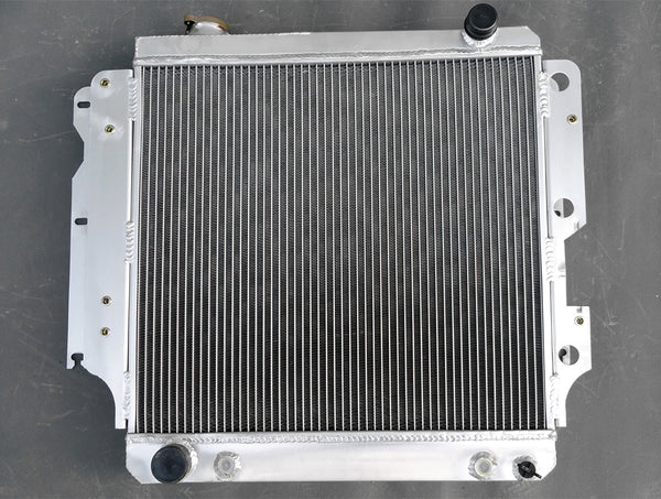 GPI 3 ROW  Aluminum Racing Radiator  for 1987-2006 Jeep Wrangler YJ/TJ 2.4L/2.5L L4,4.0L/ 4.2L L6 1987 1988 1989 1990 1991 1992 1993 1994 1995 1996 1997 1998 1999 2000 2001 2002 2003 2004 2005 2006