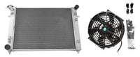 GPI Aluminum Radiator& fan for Holden Commodore VN VG VP VR VS V6 3.8L AT/ MT 1988-1997 1988 1989 1990 1991 1992 1993 1994 1995 1996 1997