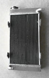 GPI 50mm Aluminum Radiator & fans FOR Go Kart go-kart karting 17 3/4"W x 9 1/2"H x 2"T size