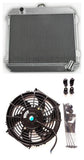 GPI 3 Row 56mm aluminum radiator & fan for 1974-1980 Nissan Datsun 510 610 710 720 L20B Manual MT 1974 1975 1976 1977 1978 1979 1980