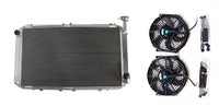 GPI Aluminum Radiator & fans FOR Nissan Patrol Safari Y60 GQ 4.2 L TB42S/TB42E I6 petrol  87-97 1987 1988 1989 1990 1991 1992 1993 1994 1995 1996 1997