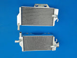 Right+Left Aluminum radiator for 2005-2007 Honda CR 250 R/CR250R 2005 2007 2006