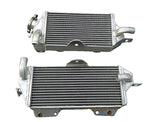 GPI  Left + Right aluminum radiator for 1988-2004  Kawasaki KX500 KX 500 1998 1999 2000 2001 2002 2003 2004