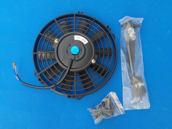 GPI Universal 14" inch Slim Fan Push/Pull Electric Radiator Cooling Engine Kit Truck