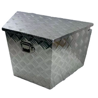 GPI 29"x15.2"x18"  Trailer Tongue  Diamond Plate Aluminum Tool Box For Truck Pickup Storage