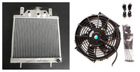 GPI Aluminum Radiator & Fan FOR 1990-1995 Polaris Sportsman Sport Scrambler Trail Boss 350 400 500  2x4 4x4 Scrambler 1990 1991 1992 1993 1994 1995