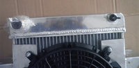 GPI 62mm Aluminum radiator + Shroud + Fan  FOR 1966-1973 Triumph GT6  MT   1966 1967 1968 1969 1970 1971 1972 1973