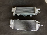 GPI  Aluminum radiator For Kawasaki KX500 KX 500 B  KX500B 1985 1986