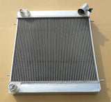 GPI 3 Rows aluminum radiator for 1965-1967 Jaguar XKE Series 1 S1 4.2L Manual 1965 1966 1967