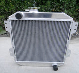 GPI Aluminum Radiator & fan For 1962-1965 Ford Capri MK1 MK2 MK3 Kent 1.3L 1.6L 2.0 Essex/Escort 1.6 /1962 1963 1964 1965