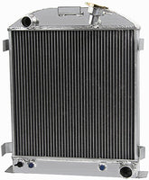 GPI 3 ROW  All Aluminum Radiator + Fan For FORD CHOPPED CHEVY ENGINE 1932