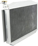 GPI 56mm UP TO 700HP Aluminum Radiator FOR 1955-1960 Chevy Corvette 350 V8 MT  1955 1956 1957 1958  1959 1960