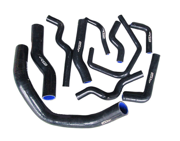 GPI Silicone Radiator Hose For Nissan Silvia/180SX RPS13,PS13,S13 S14 SR20DET 1993-2002 1993 1994 1995 1996 1997 1998 1999 2000 2001 2002