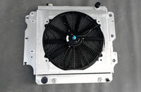 GPI  3 ROW  Aluminum Racing Radiator & Shroud fan  for 1987-2006 Jeep Wrangler YJ/TJ 2.4L-4.2L 1987 1988 1989 1990 1991 1992 1993 1994 1995 1996 1997 1998 1999 2000 2001 2002 2003 2004 2005 2006