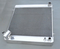 GPI 3 Rows aluminum radiator for 1965-1967 Jaguar XKE Series 1 S1 4.2L Manual 1965 1966 1967