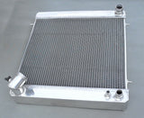 GPI 3 Rows aluminum radiator for 1965-1967 Jaguar XKE Series 1 S1 4.2L Manual 1965 1966 1967