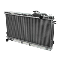 GPI  Aluminum radiator & fans for 1990-1997 Mazda Eunos/Miata/MX-5 1.6i 1.8i B6ZE(RS) BP I4  1990 1991 1992 1993 1994 1995 1996 1997