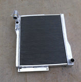 GPI HI-PERF.56MM 	2 Row Aluminum Radiator & FANS For 1977-1980 MG MGB GT / ROADSTER 1.8L ENGINE 1977 1978 1979 1980