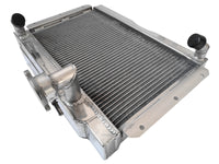 GPI 2 Row Aluminum Radiator& fans For 1955-1962 MG MGA 1500 1600 1622 DE LUXE 1.5L 1.6L 1955 1956 1957 1958 1959 1960 1961 1962