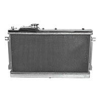 GPI  Aluminum radiator & fans for 1990-1997 Mazda Eunos/Miata/MX-5 1.6i 1.8i B6ZE(RS) BP I4  1990 1991 1992 1993 1994 1995 1996 1997