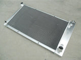 GPI 62mm Aluminum radiator For 1967-1972 Chevy C10 C20 K10 K20 K30 Blazer GMC K15 V8  AT 1967 1968 1969 1970 1971 1972