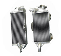 GPI  Left + Right aluminum radiator for 1988-2004  Kawasaki KX500 KX 500 1998 1999 2000 2001 2002 2003 2004