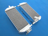 GPI Aluminum Radiator + hose FOR 2001-2008 Suzuki RM250 RM 250 2-stroke 2001 2002 2003 2004 2005 2006 2007 2008