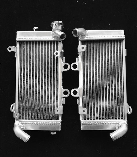 GPI  Left + Right Full Aluminum radiator for 1999 - 2009 Honda XL1000V Varadero 1999 2000 2001 2002 2003 2004 2005 2006 2007 2008 2009