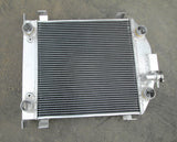 GPI  3 Row Aluminum Radiator & fan For 1928 1929 Ford Model A w/Flathead Engine V8