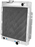 GPI 3 CORE ALUMINUM RADIATOR & fan FOR 1964-1966 FORD MUSTANG V8 289 302 WINDSOR 1964 1965 1966