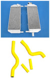 GPI Aluminum Radiator + hose FOR 2001-2008 Suzuki RM250 RM 250 2-stroke 2001 2002 2003 2004 2005 2006 2007 2008