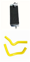 GPI Aluminum Radiator and hose FOR 2002-2021 SUZUKI RM85 RM 85 2002 2003 2004 2005 2006 2007 2008 2009 2010 2011 2012 2013 2014 2015 2016 2017 2018 2019 2019 2020 2021