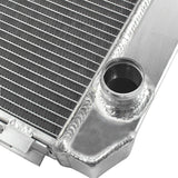 GPI Aluminum Radiator & fans For 1967-1970 Ford Mustang Mercury Cougar SBC V8 1967 1968 1969 1970