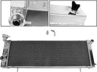 GPI 3 Row Aluminum Racing Radiator For 1991-2001 Jeep Cherokee/Comanche 2.5L/4.0L l4/l6 1991 1992 1993 1994 1995 1996 1997 1998 1999 2000 2001