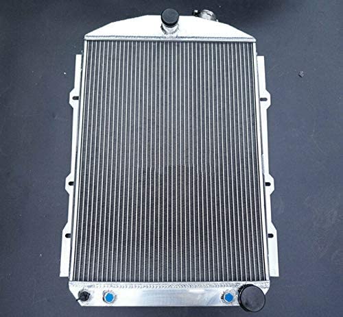 GPI 2 ROW Aluminum Radiator Fit Chevy Hot/Street Rod 350 V8 W/Tranny Cooler 1938 AT