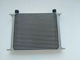 GPI Universal 30 Row AN-10AN Universal Engine Transmission Oil Cooler Silver