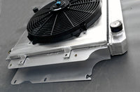 GPI  3 ROW  Aluminum Racing Radiator & Shroud fan  for 1987-2006 Jeep Wrangler YJ/TJ 2.4L-4.2L 1987 1988 1989 1990 1991 1992 1993 1994 1995 1996 1997 1998 1999 2000 2001 2002 2003 2004 2005 2006