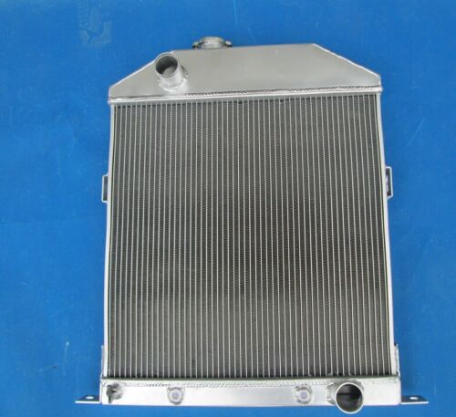Aluminum Radiator For 1942-1948  Ford/Mercury Cars w/Chevy Engine 1942 1943 1944 1945 1946 1947 1948