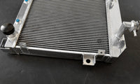 GPI  Aluminum Radiator & fan For Jaguar Mark 2 Daimler 2.5L V8; V8-250 saloon XK 1962-1967 AT 1962 1963 1964 1965 1966 1967