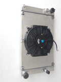 GPI  ALUMINUM RADIATOR+ SHROUD+ FAN for 1983-1988 PORSCHE 944 2.5L /2.7L MT NON-Turbo 1983 1984 1985 1986 1987 1988