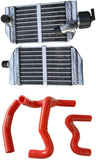 GPI Aluminum Radiator +hose For 2012-2023 KTM 50SX / 50SXS MINI 50cc/49cc Husqvarna TC50 2013 2014 2015 2016 2017 2018 2019 2020 2021 2022