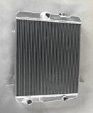 GPI 56mm Aluminum radiator & fan FOR 1965-1967 TRIUMPH TR4A Manual 1965 1966 1967 1968