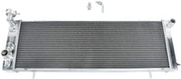 GPI 3 Row Aluminum Racing Radiator For 1991-2001 Jeep Cherokee/Comanche 2.5L/4.0L l4/l6 1991 1992 1993 1994 1995 1996 1997 1998 1999 2000 2001